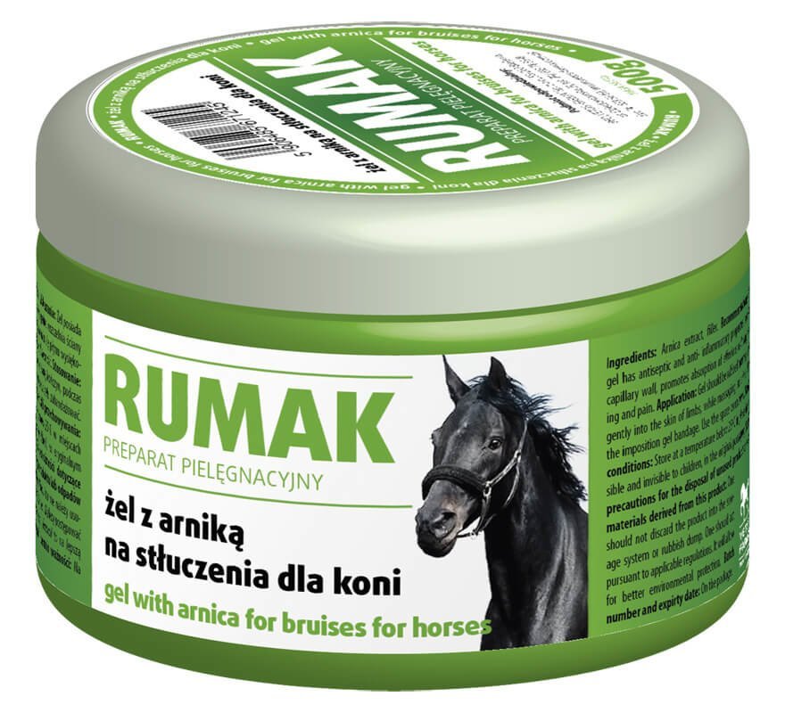 VETOS FARMA Rumak Żel Z Arniką Dla Koni 250g