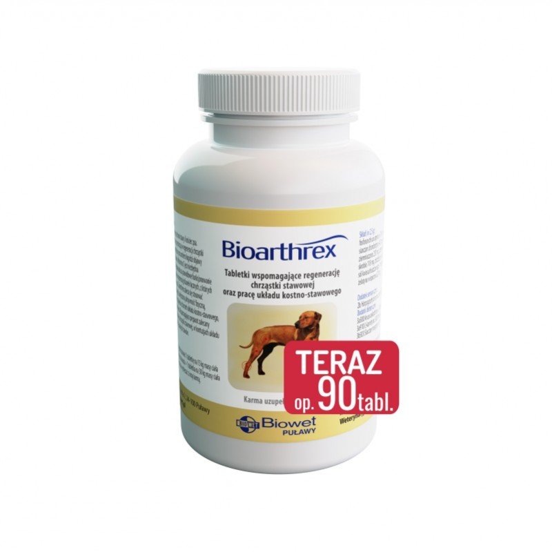 Biowet Bioarthrex Tabletki Wspomagające Odnowę Chrząstki Stawowej