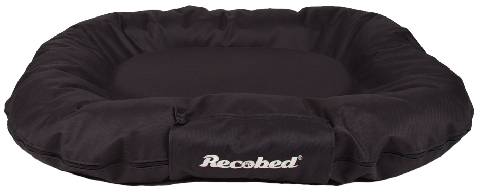 RECOBED Ponton Baltic Czarny XL 140x110cm