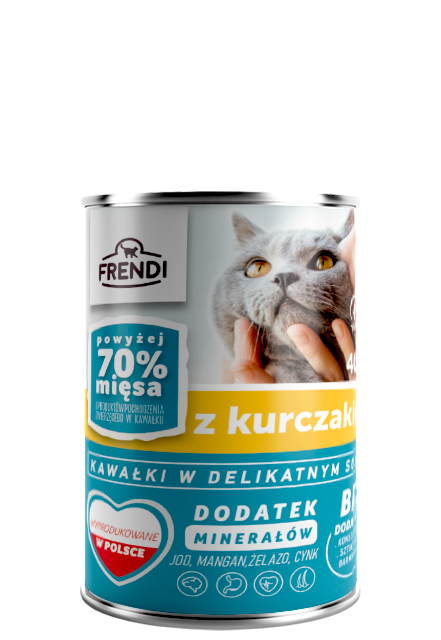 Frendi Kawałki W Delikatnym Sosie Z Kurczakiem 400g