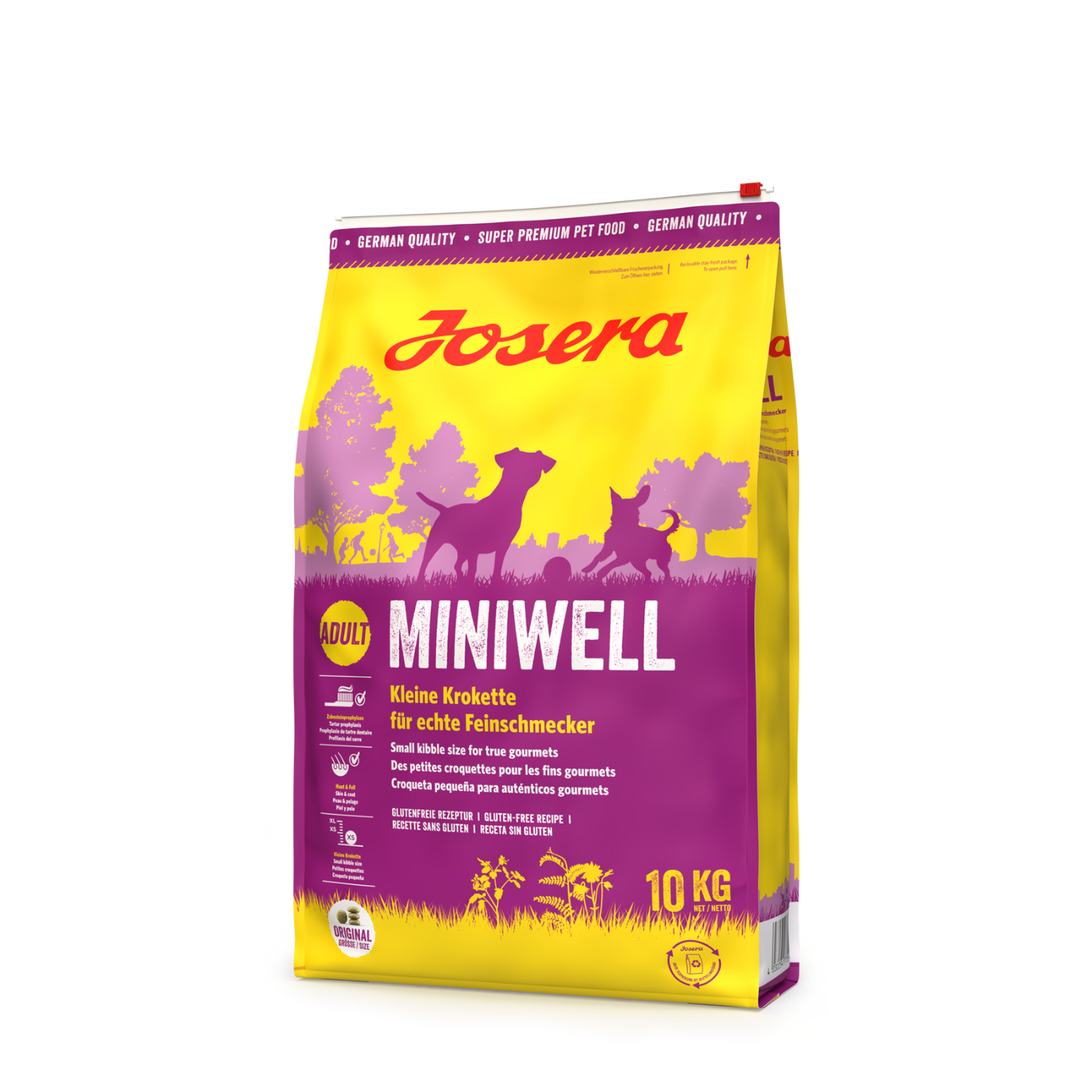 Josera MiniWell Karma Sucha Dla Psów Dorosłych Małych Ras Drób 10kg
