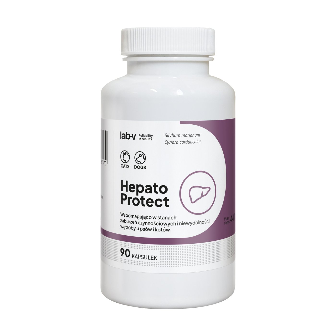 Lab-v Hepato Protect Wsparcie Wątroby Dla Psów I Kotów 90 Kapsułek