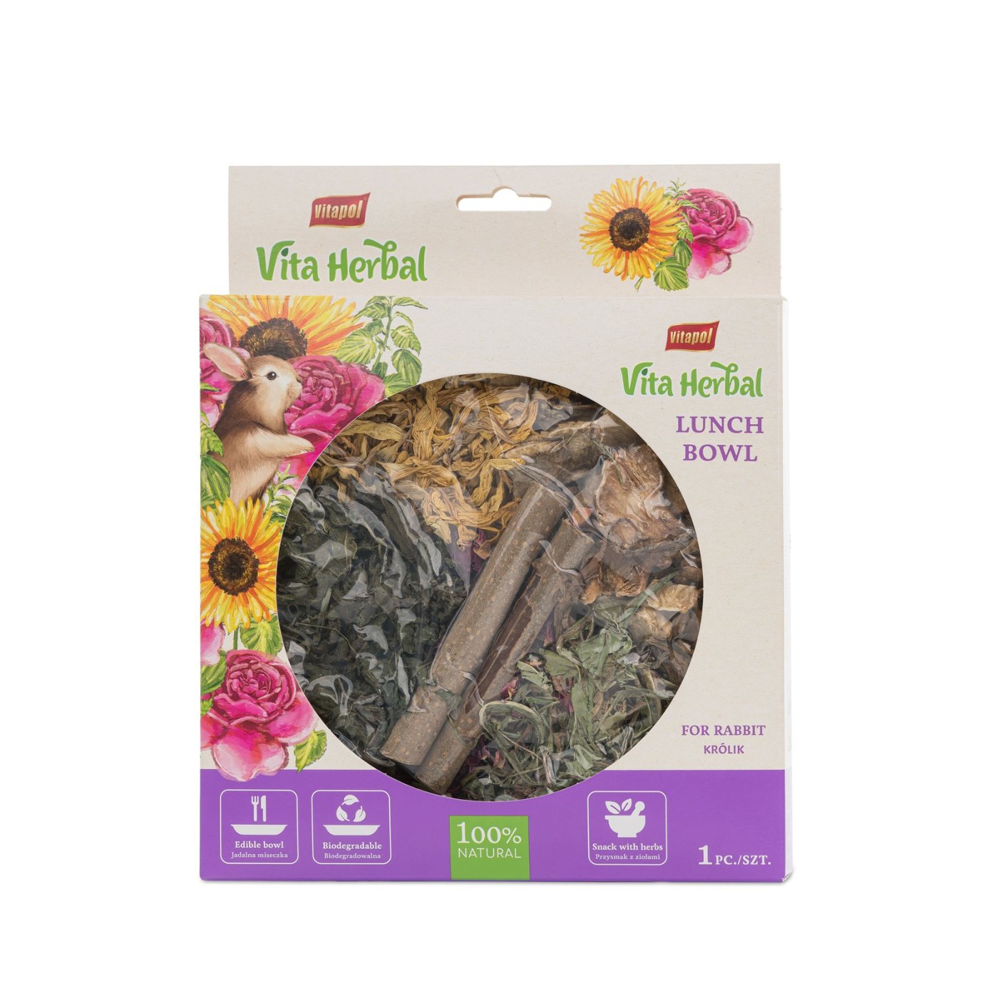 VITAPOL Vita Herbal Lunch Bowl dla królików 1szt.