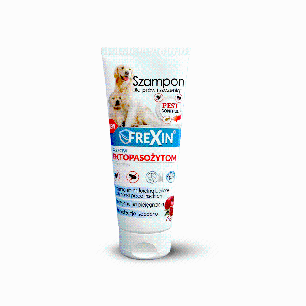 Frexin Szampon Przeciw Ektopasożytom Dla Psów 220ml