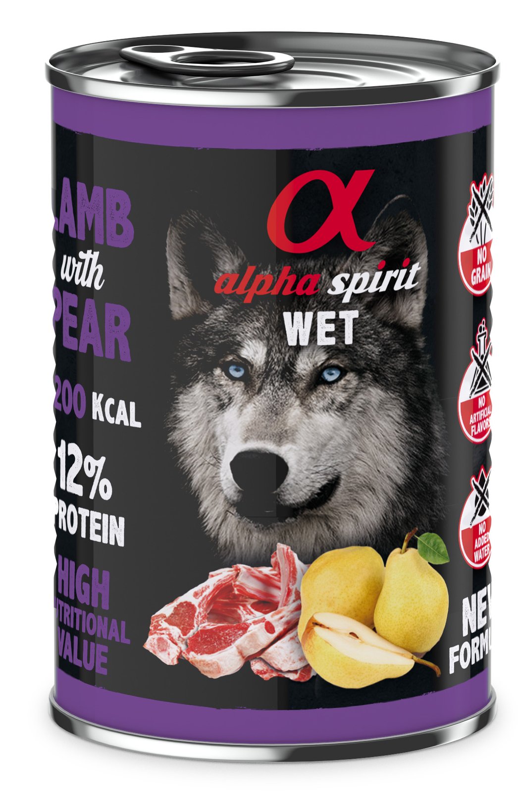 Alpha Spirit Jagnięcina Z Gruszką 400g