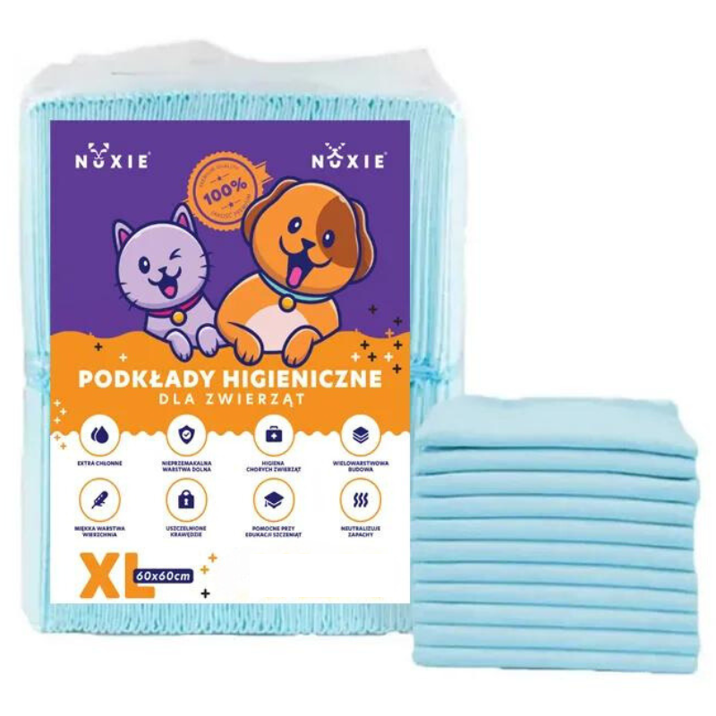 NUXIE® Mata Higieniczna Dla Psa XL 60x60cm 40szt