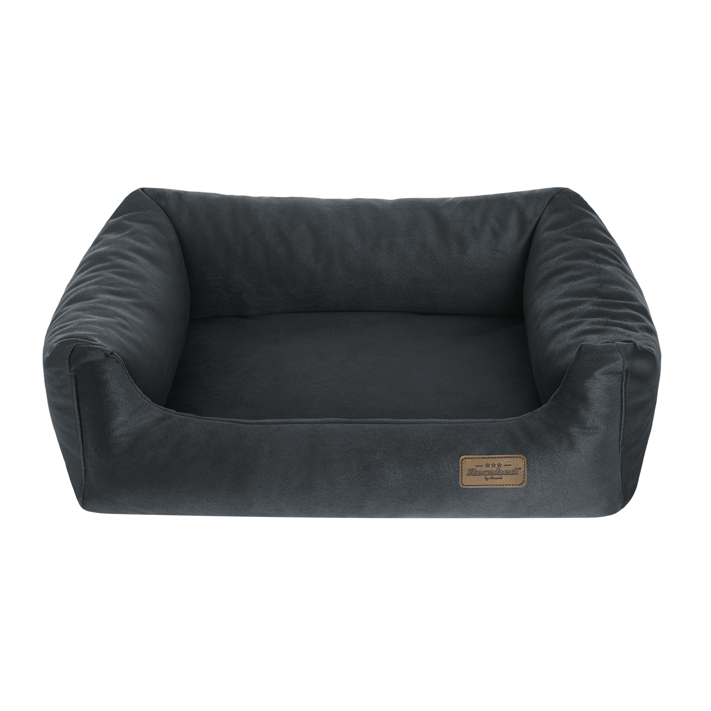 RECOBED® Kanapa Welur Plus Szara S 65x50 Cm