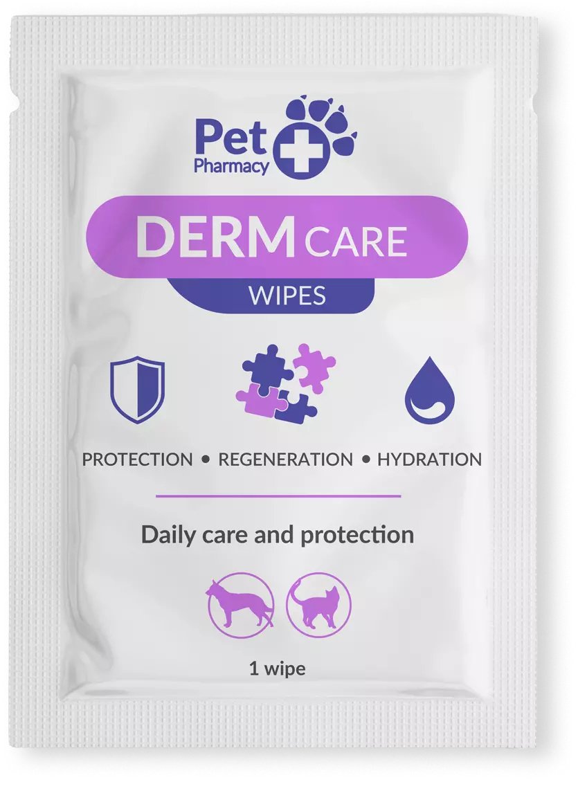 Vetfood Derm Wipes Chusteczki Dla Psa I Kota 20 Sztuk