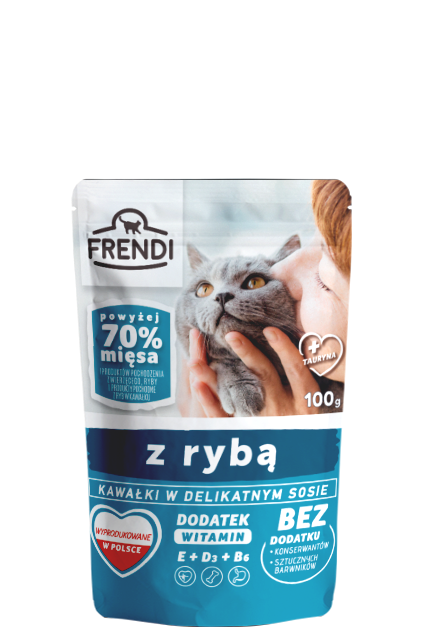 Frendi Kawałki W Delikatnym Sosie Z Rybą 100g