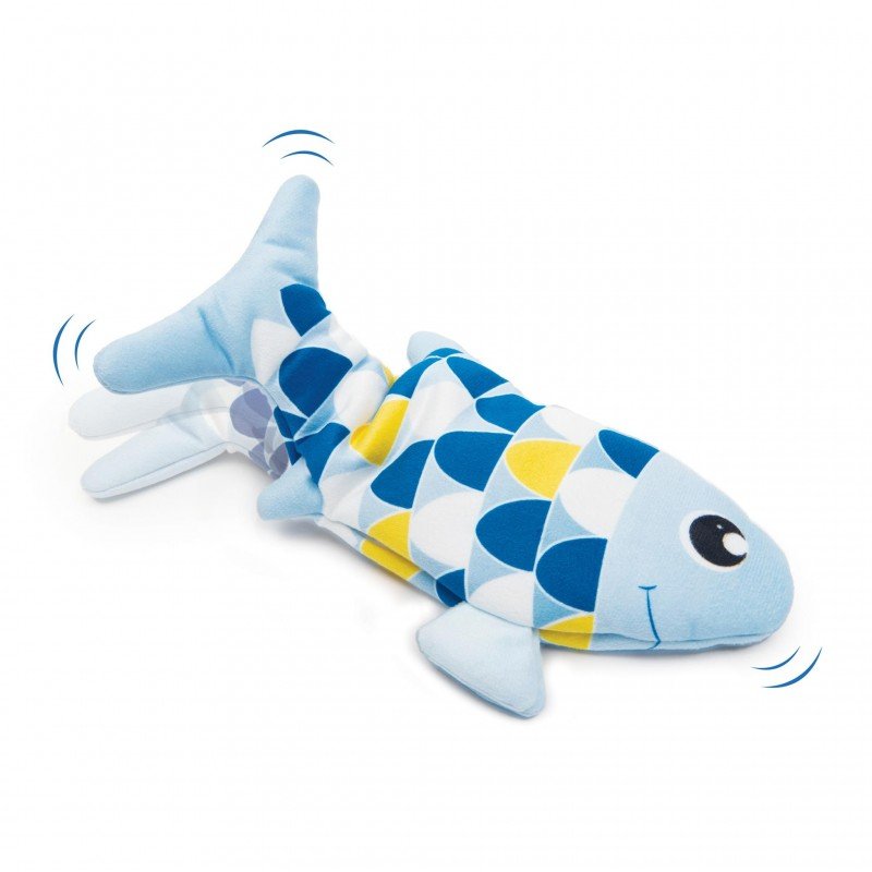 CATIT Groovy Fish Skacząca Ryba Niebieska