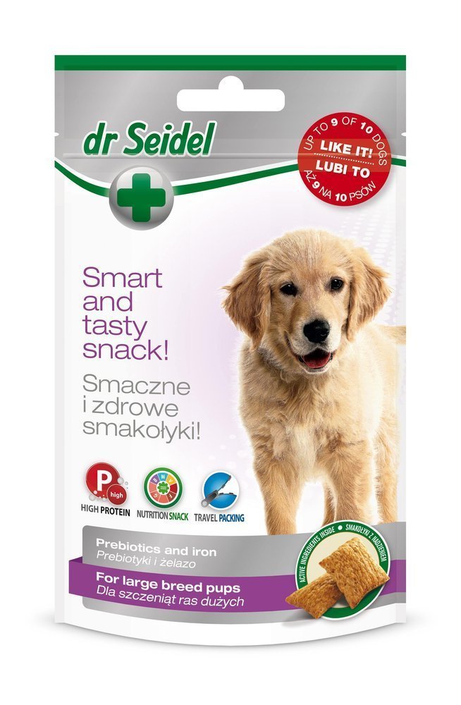 Laboratorium DermaPharm Dr Seidel Smakołyki Dla Szczeniąt Dużych Ras 90g
