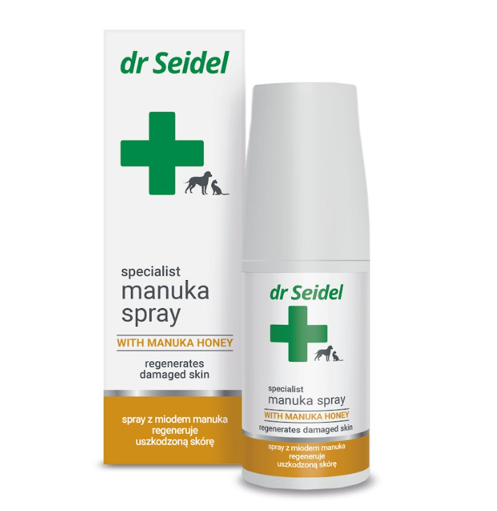 Dr Seidel MANUKA SPRAY - Spray regenerujący na rany 50ml