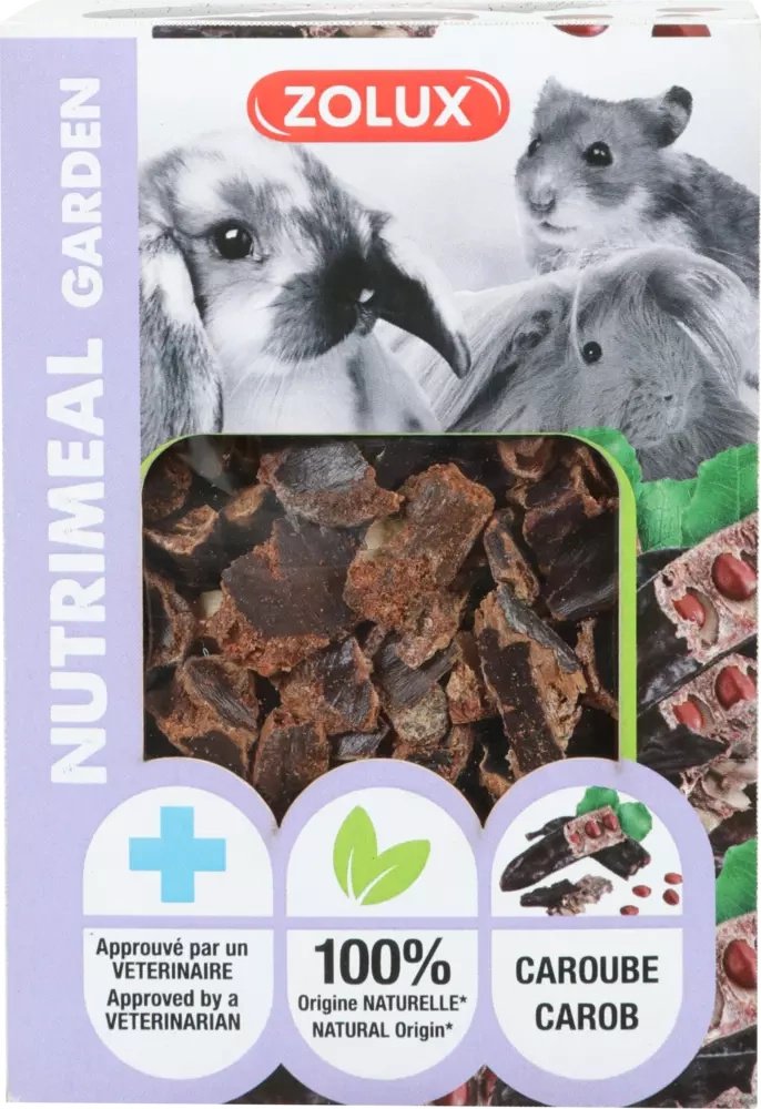 ZOLUX Przysmak NUTRIMEAL Garden z Karobem 60g